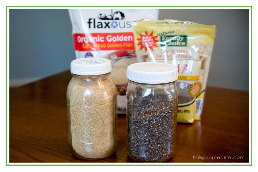 flax seed eggs