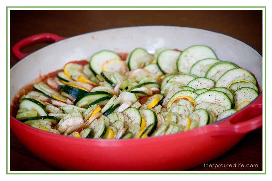 simple summer ratatouille