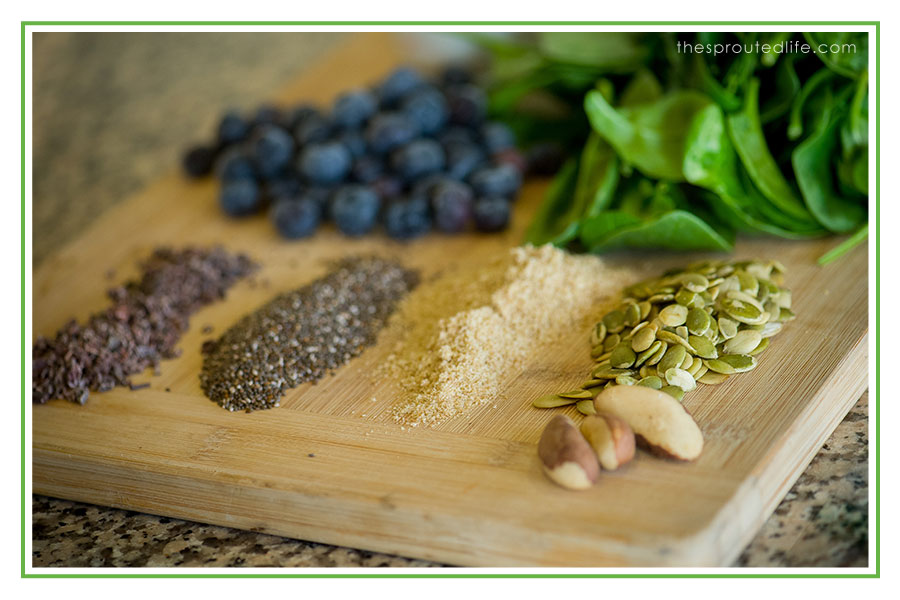 Our Favorite Breakfast Smoothie – Blueberry Chocolate Spinach